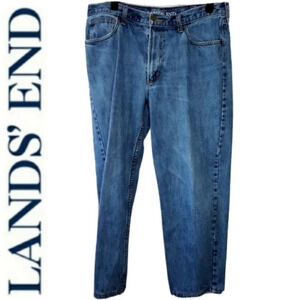 LANDS' END TRADITIONAL FIT JEANS